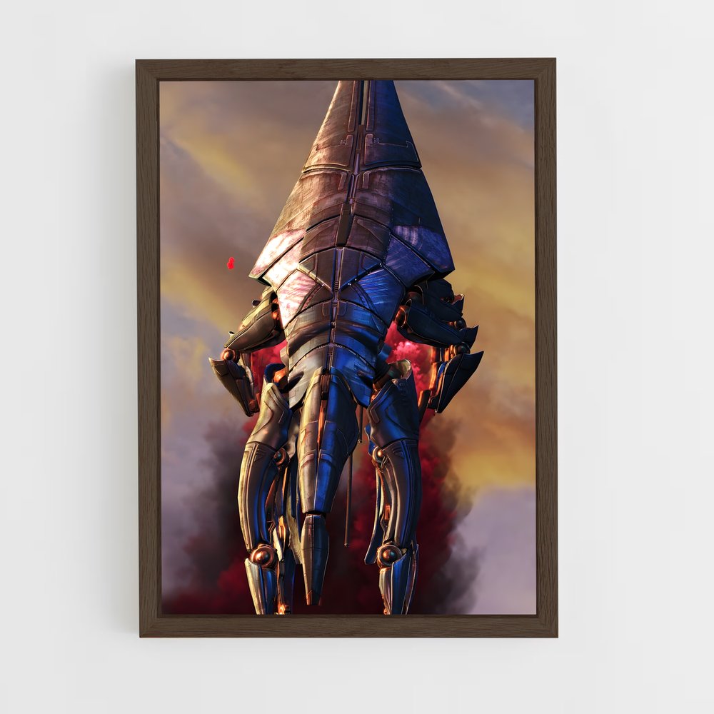 Poster Vaisseau Spectre – affiche Mass effect (vue 5)